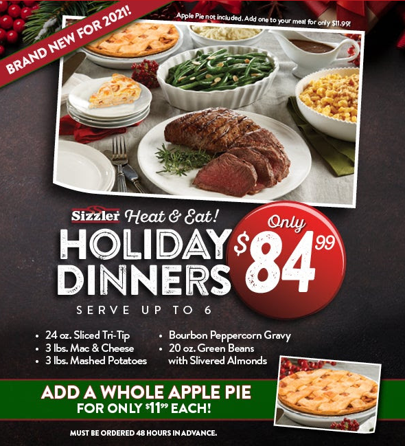 ᐅ Sizzler Christmas Dinner Deal Open Christmas Day Sizzler Reviews